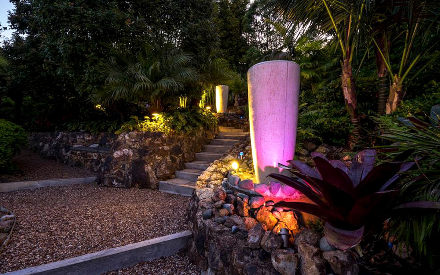 Luxury Lodge Rental with Saltwater Pool for Group Holiday in Palm Beach, Waiheke Island