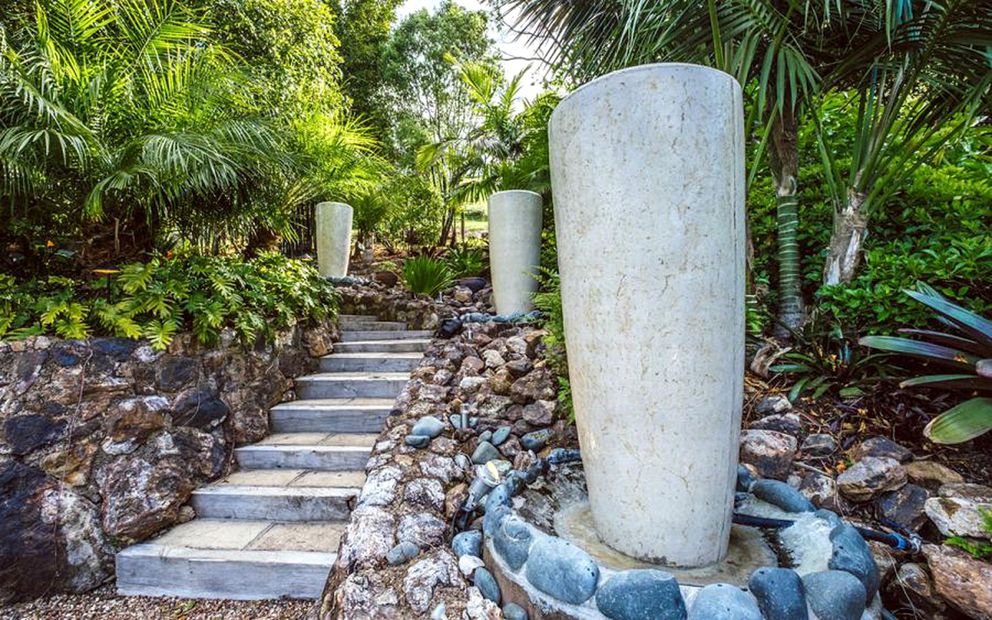 Luxury Lodge Rental with Saltwater Pool for Group Holiday in Palm Beach, Waiheke Island