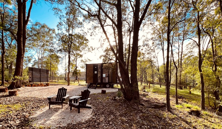 Pokolbin State Forest Tiny House Glamping in Wollombi