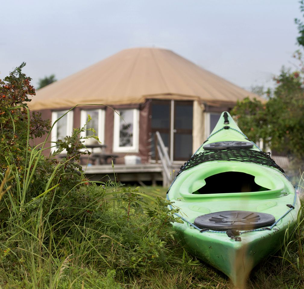 Yurt Rental near Rexton in New Brunswick
