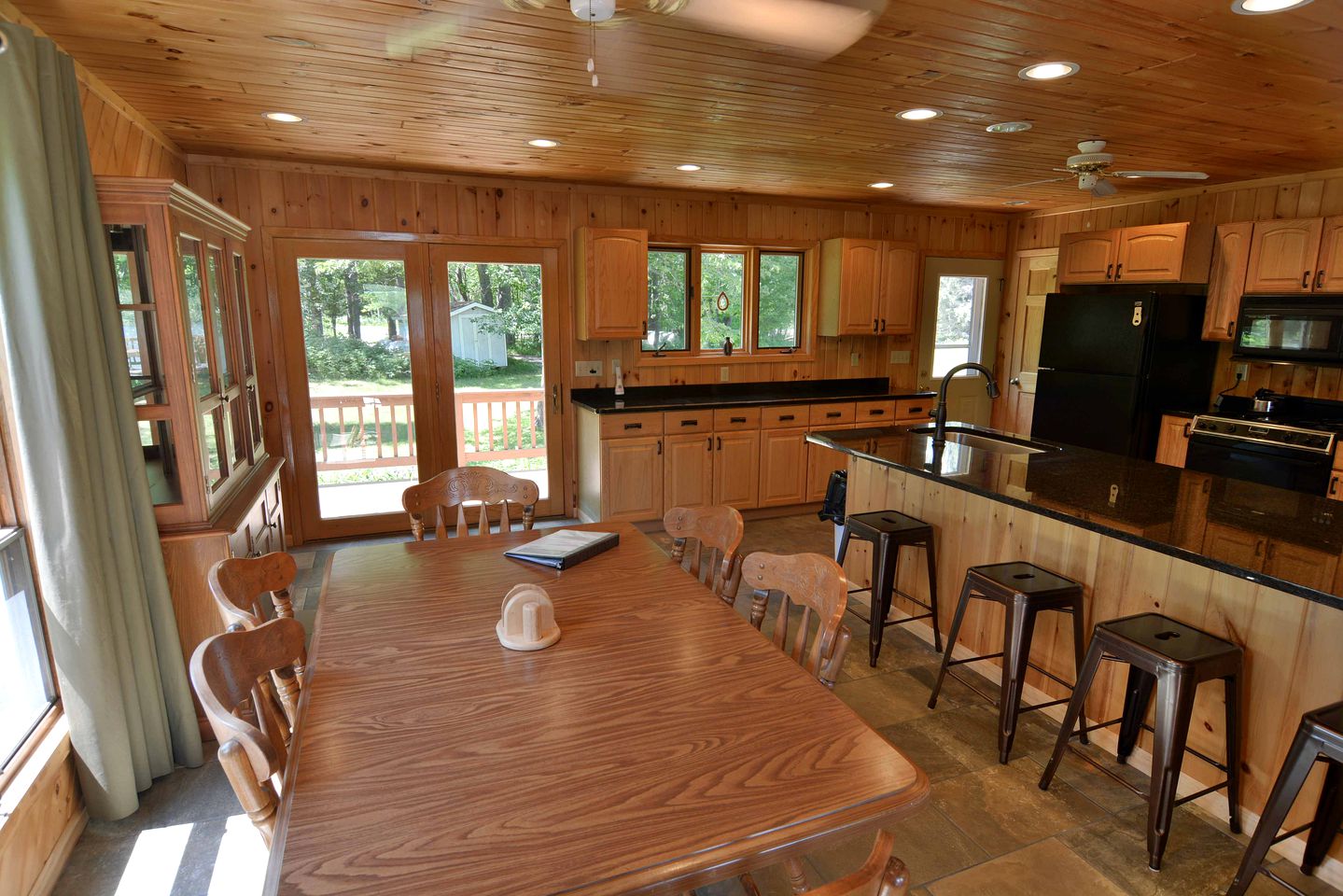 Spacious Cottage with Luxury Amenities For a Family Fun Glamping Experience near Lake Namekagon, Wisconsin