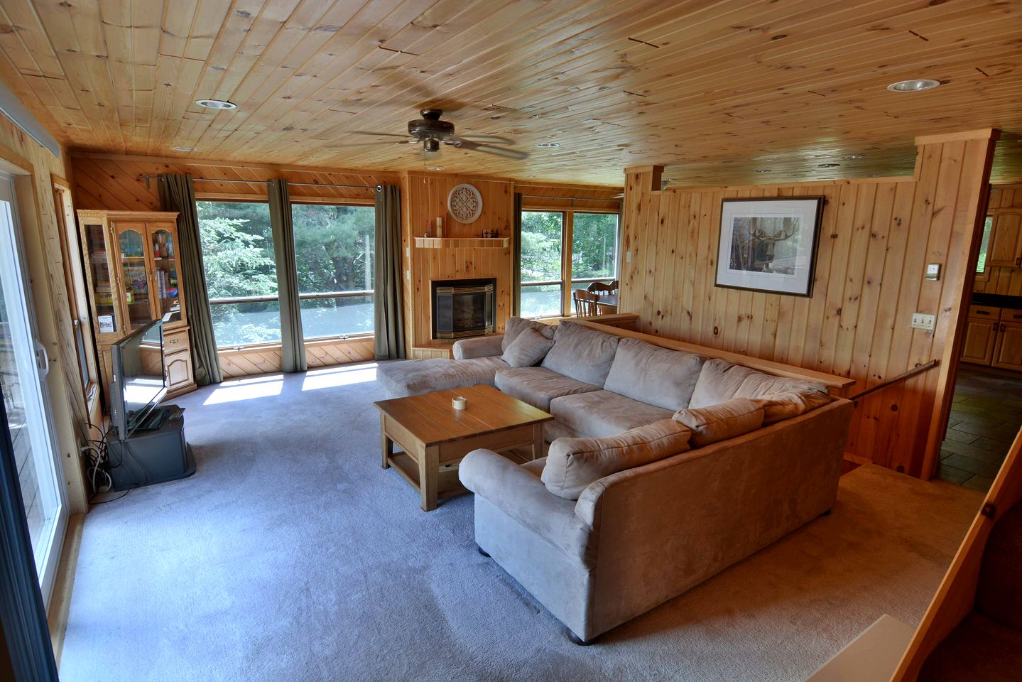 Spacious Cottage with Luxury Amenities For a Family Fun Glamping Experience near Lake Namekagon, Wisconsin
