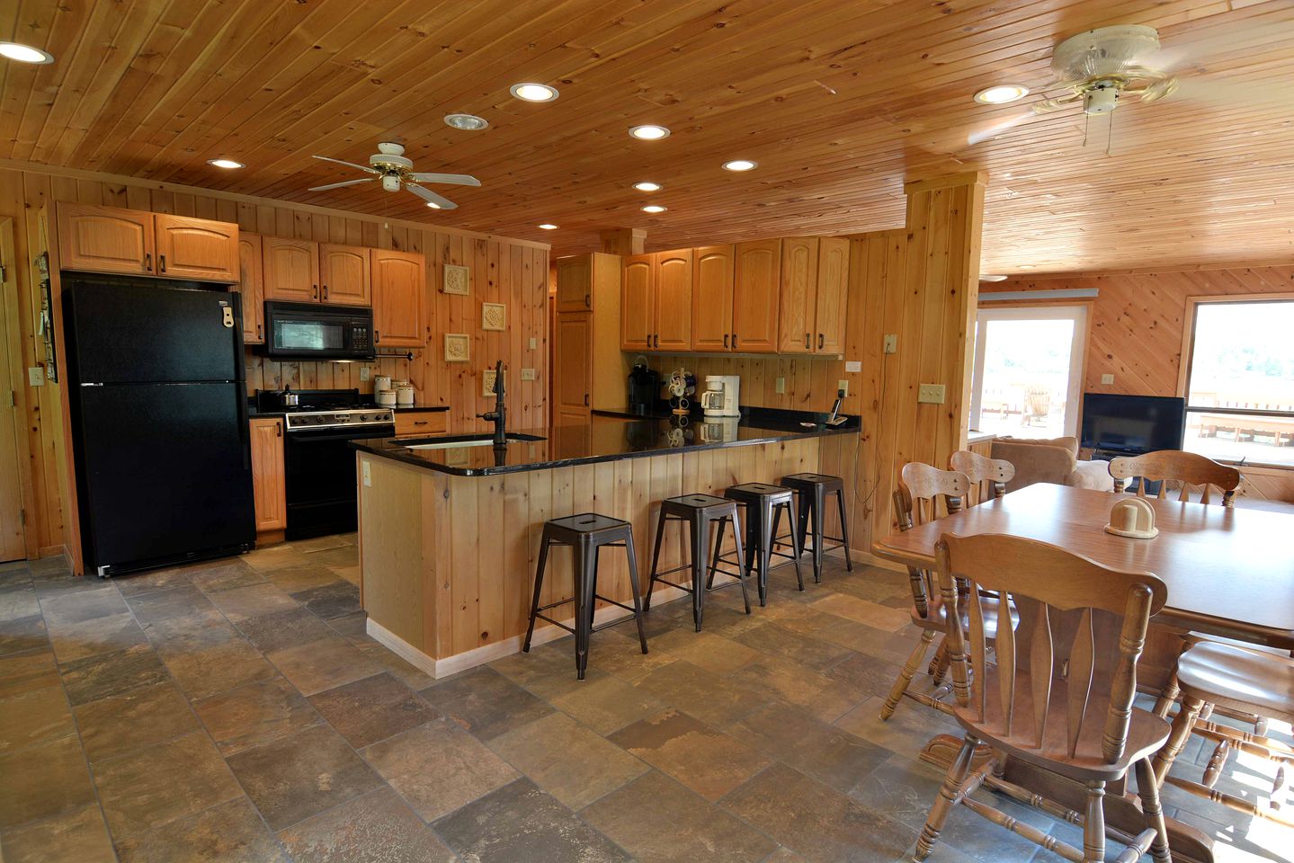 Spacious Cottage with Luxury Amenities For a Family Fun Glamping Experience near Lake Namekagon, Wisconsin