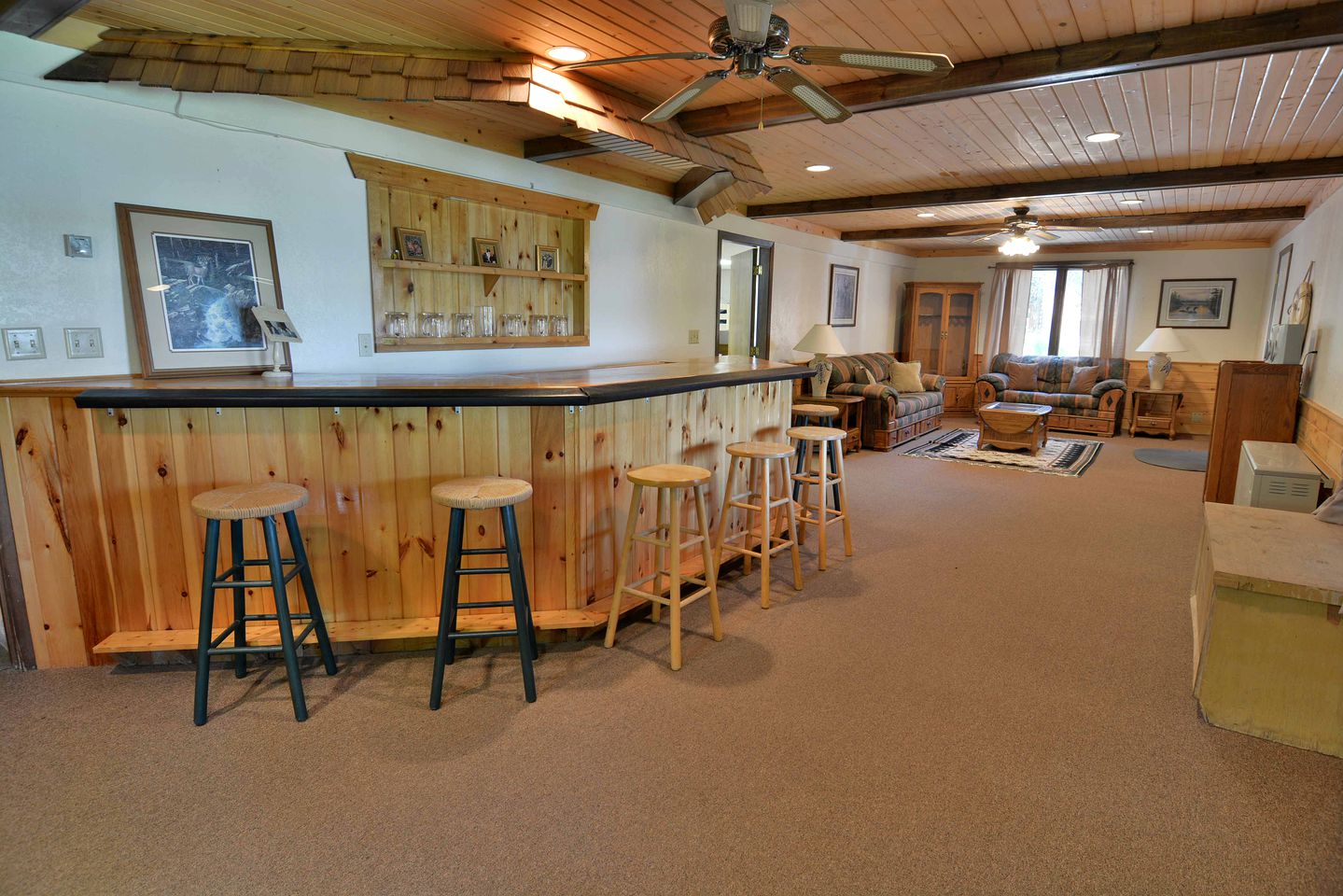 Spacious Cottage with Luxury Amenities For a Family Fun Glamping Experience near Lake Namekagon, Wisconsin