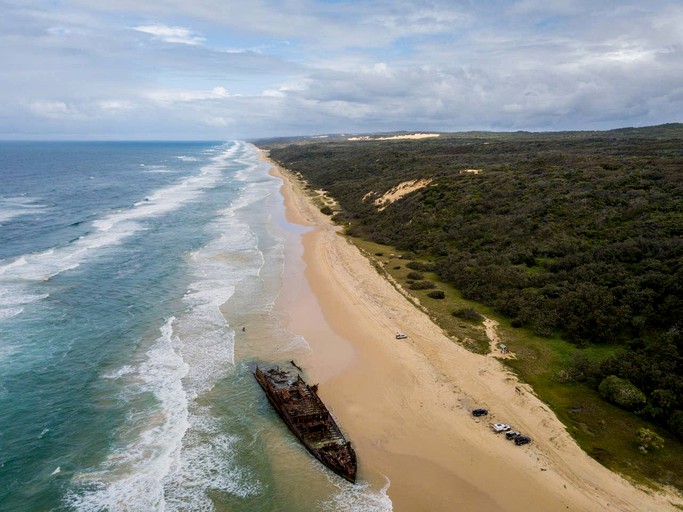 Fraser Island Orchid Beach Glamping in Queensland