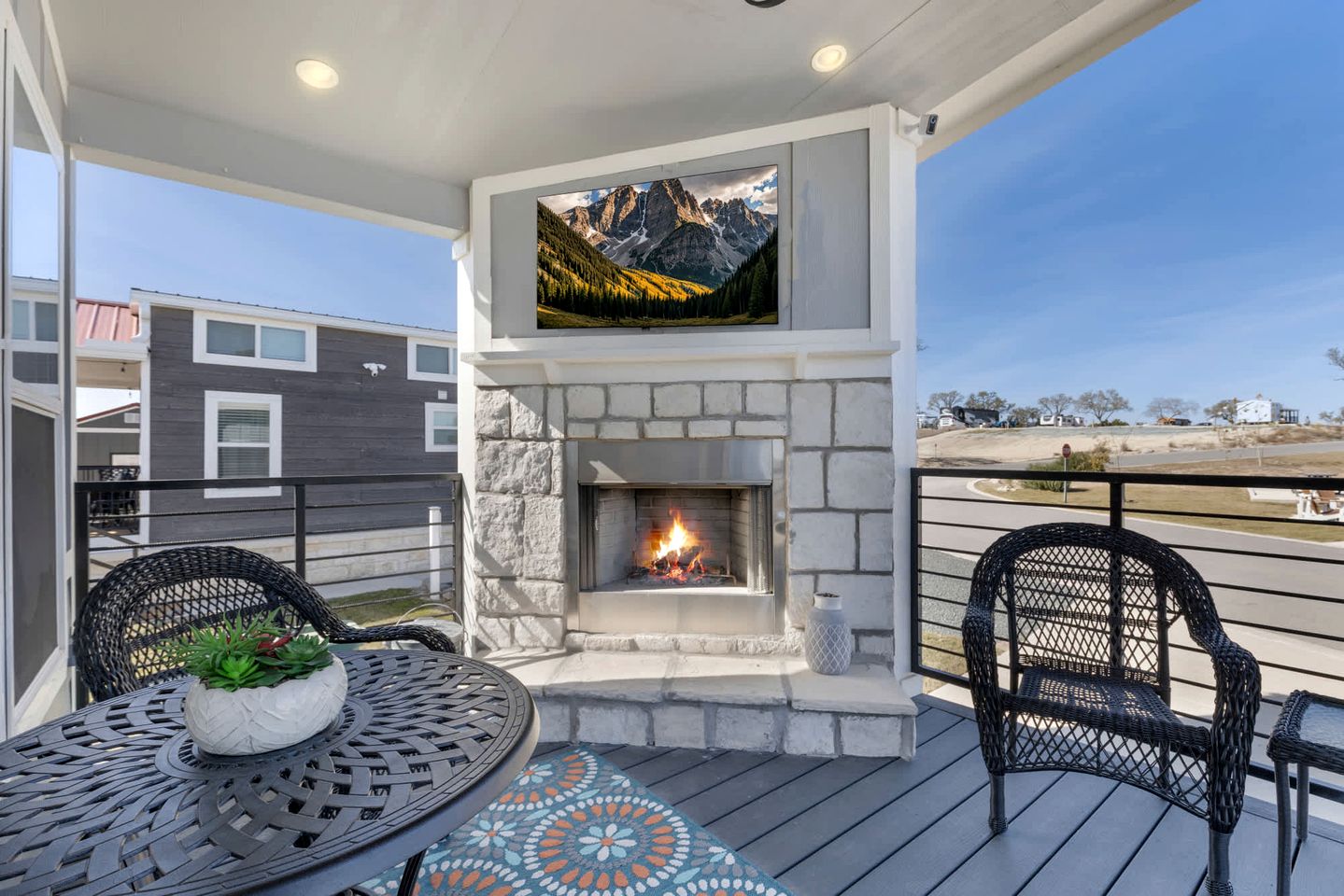 Modern Tiny Home Escape with Pool and Resort Amenities Near Fredericksburg, TX