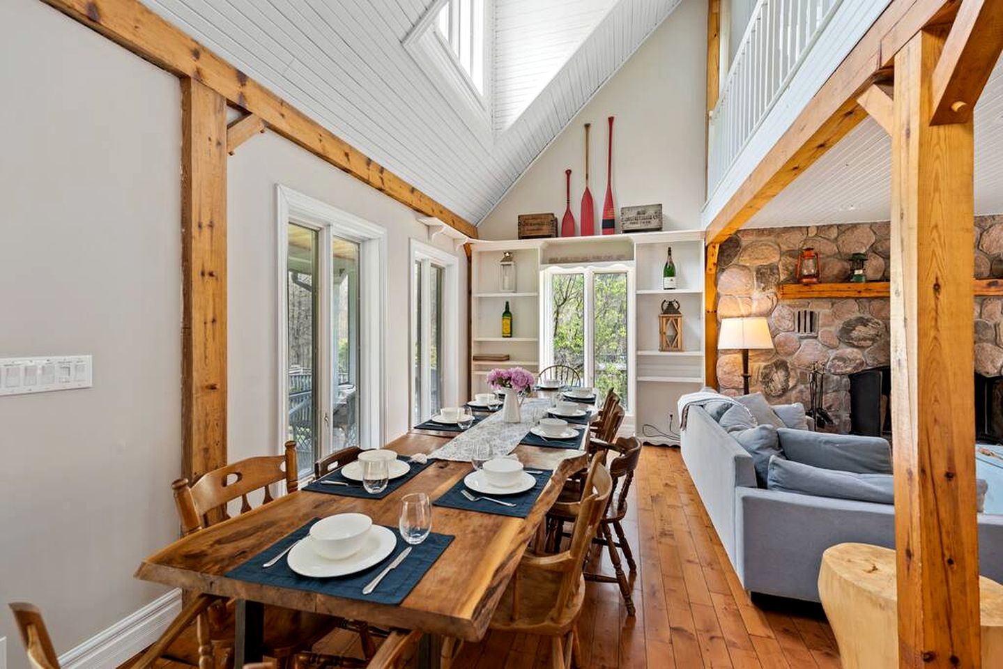 Secluded Riverfront Farmhouse with Pool, Hot Tub & Firepit in Ontario, Canada