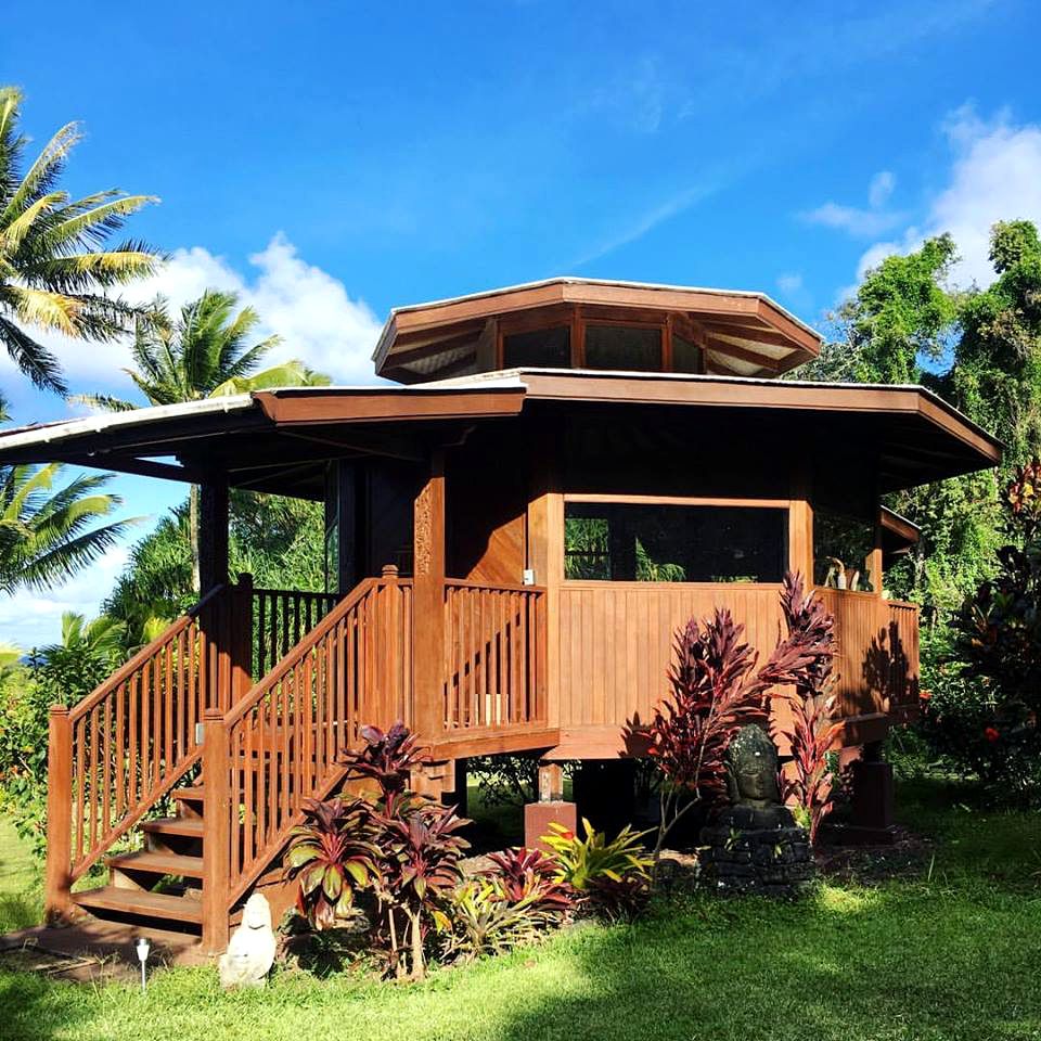 Family-Friendly Camping Cabin with Jungle View on the Big Island, Hawaii