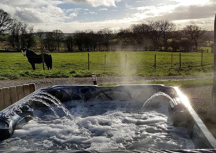 Glamping near me in the UK with this Macclesfield farm resort