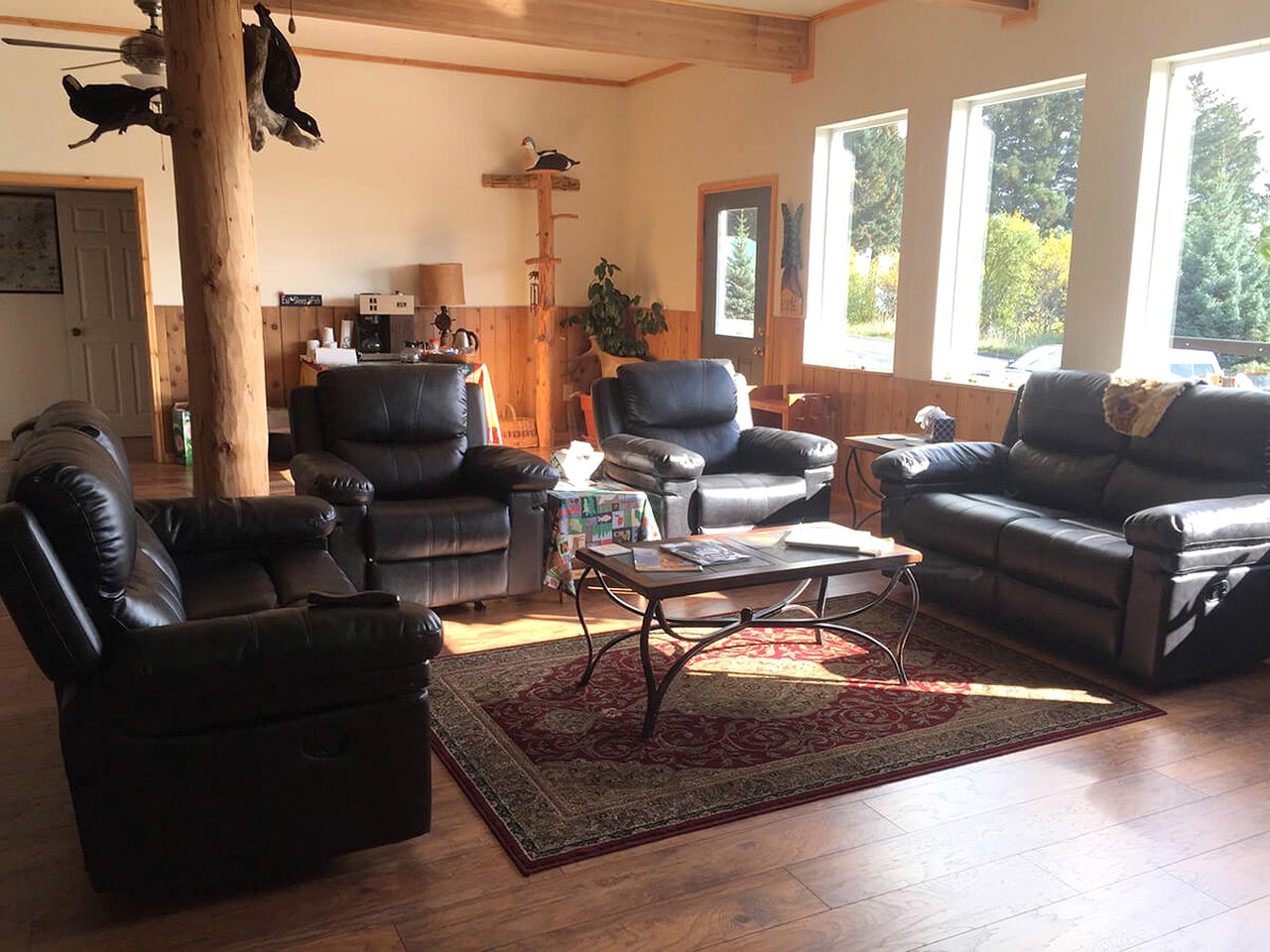 Rustic Room Rental in a Lodge for a Fishing Vacation on Kodiak Island, Alaska