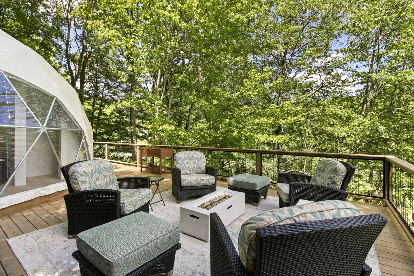 Spectacular Dome Surrounded by Beautiful Nature in North Carolina
