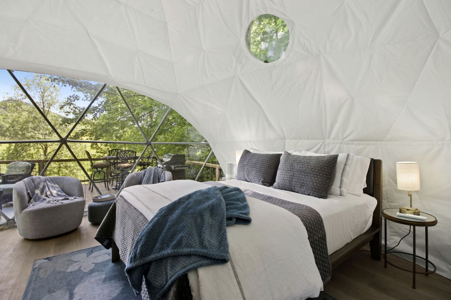 Spectacular Dome Surrounded by Beautiful Nature in North Carolina