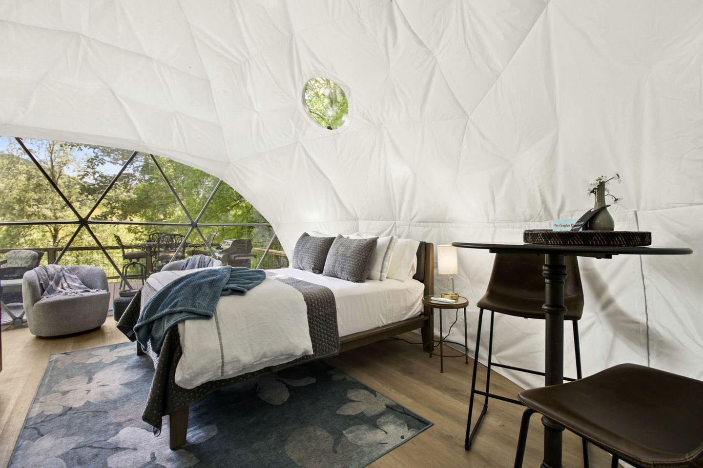 Spectacular Dome Surrounded by Beautiful Nature in North Carolina