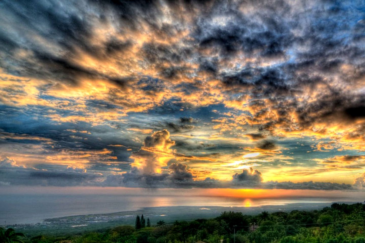 Coastal Farm Cottage with Infinity Pool Overlooking Coffee Farm near Kailua-Kona, Hawaii