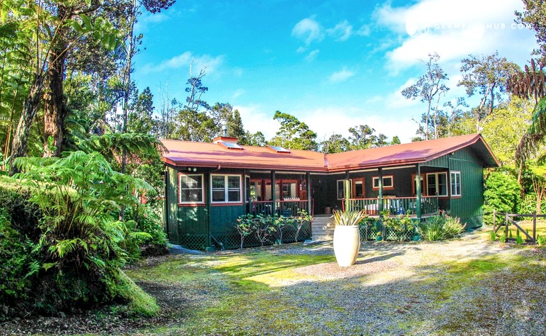 Cottage Rental With A Barbecue In Volcano Hawaii