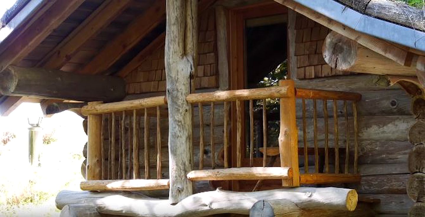 Rustic Log Cabin Rental Tucked Away in the Woods in the Corrèze Region of France