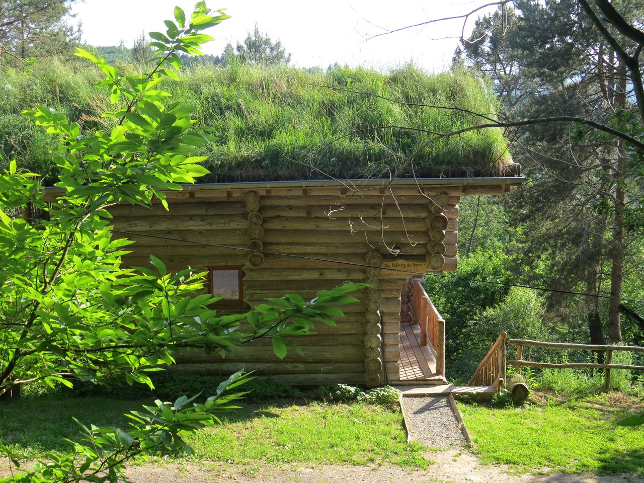 Rustic Log Cabin Rental Tucked Away in the Woods in the Corrèze Region of France