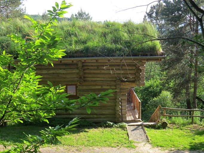 Log Cabins (Saint-Martial-de-Gimel, Nouvelle-Aquitaine, France)