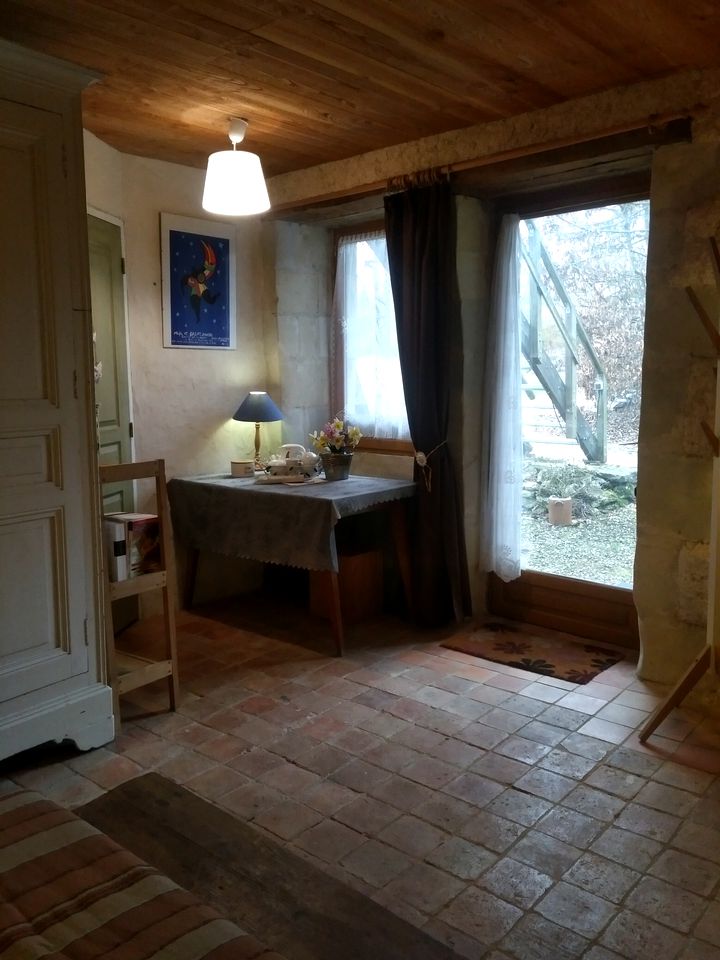 Rustic Room for a Weekend Getaway in a Bed and Breakfast near Angers, France