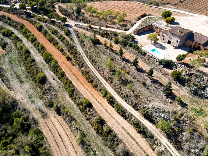 Villas (Spain, Torrelles de Foix, Catalonia)