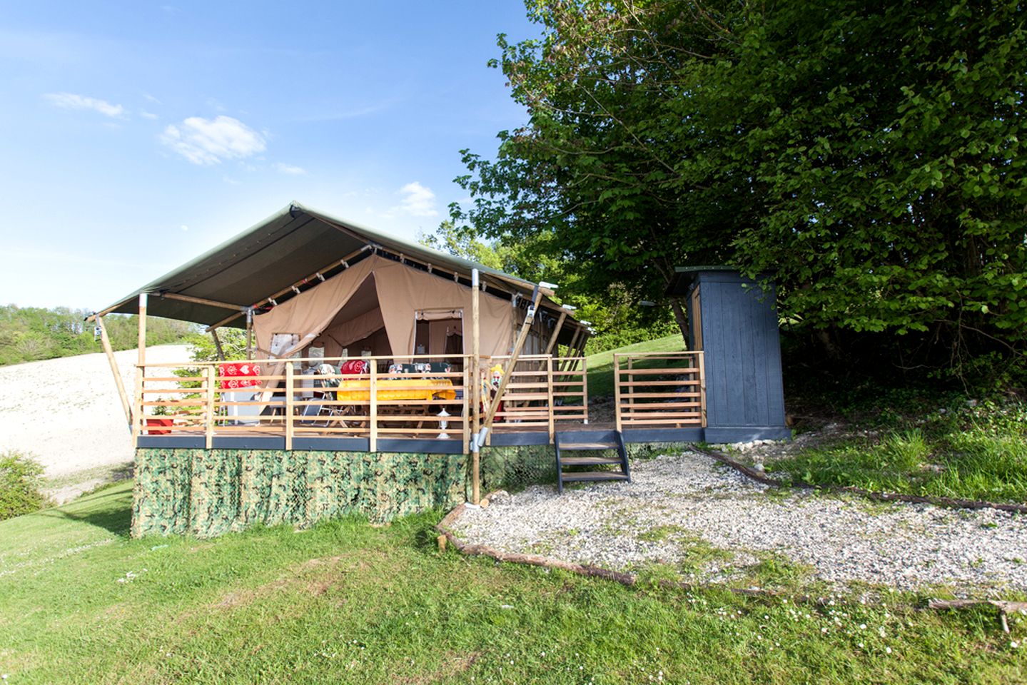 Safari Tents (Périgueux, Nouvelle-Aquitaine, France)