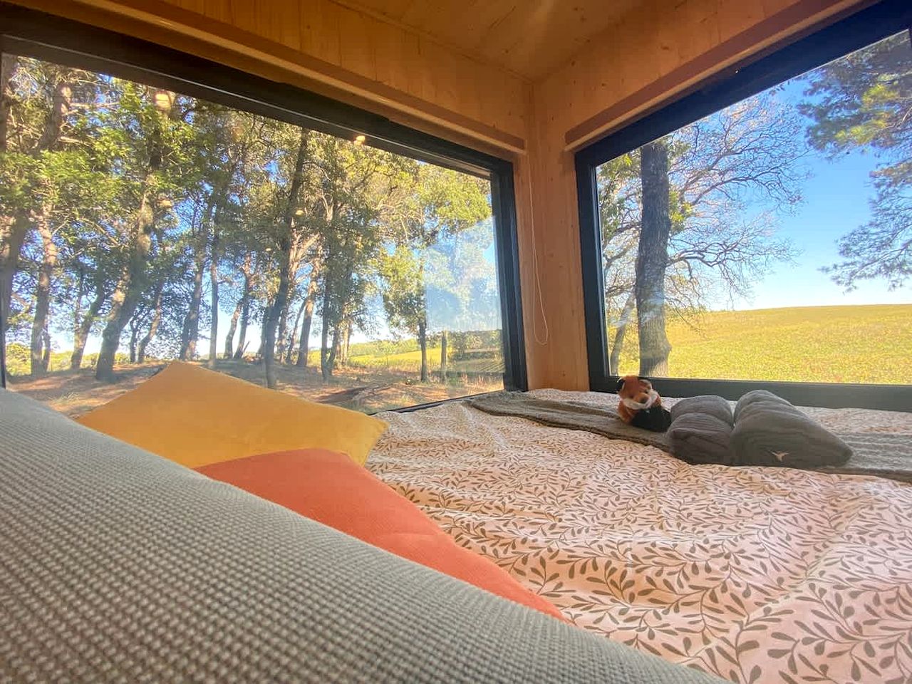 Scenic Eco Tiny Home with Sunrise & Lavender Views near the Rhône River, Mondragon, France