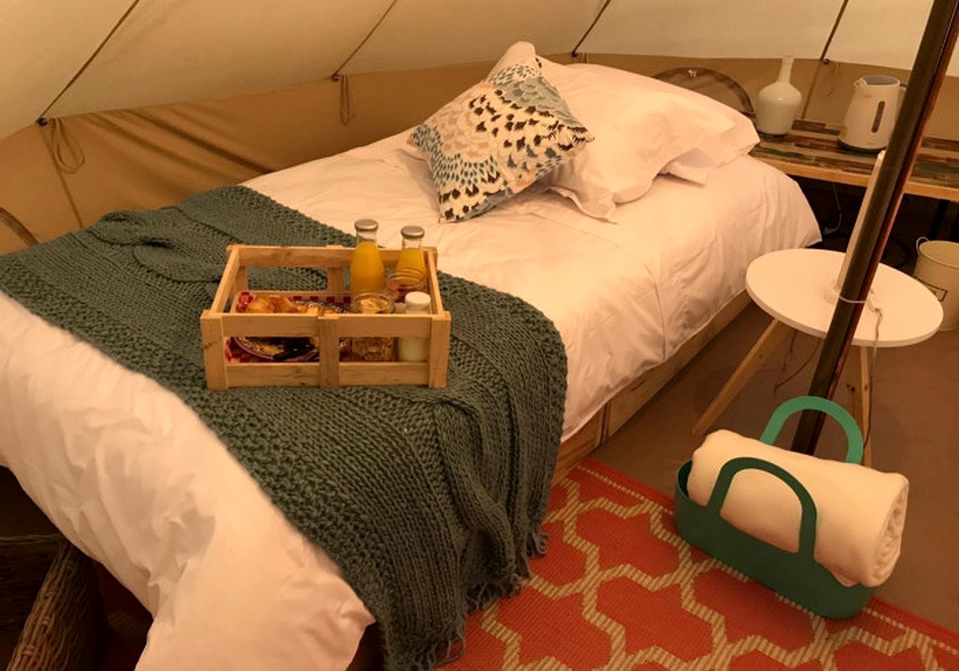 Luxury Camping Experience with Breakfast Included near Villa de Leyva in Colombia