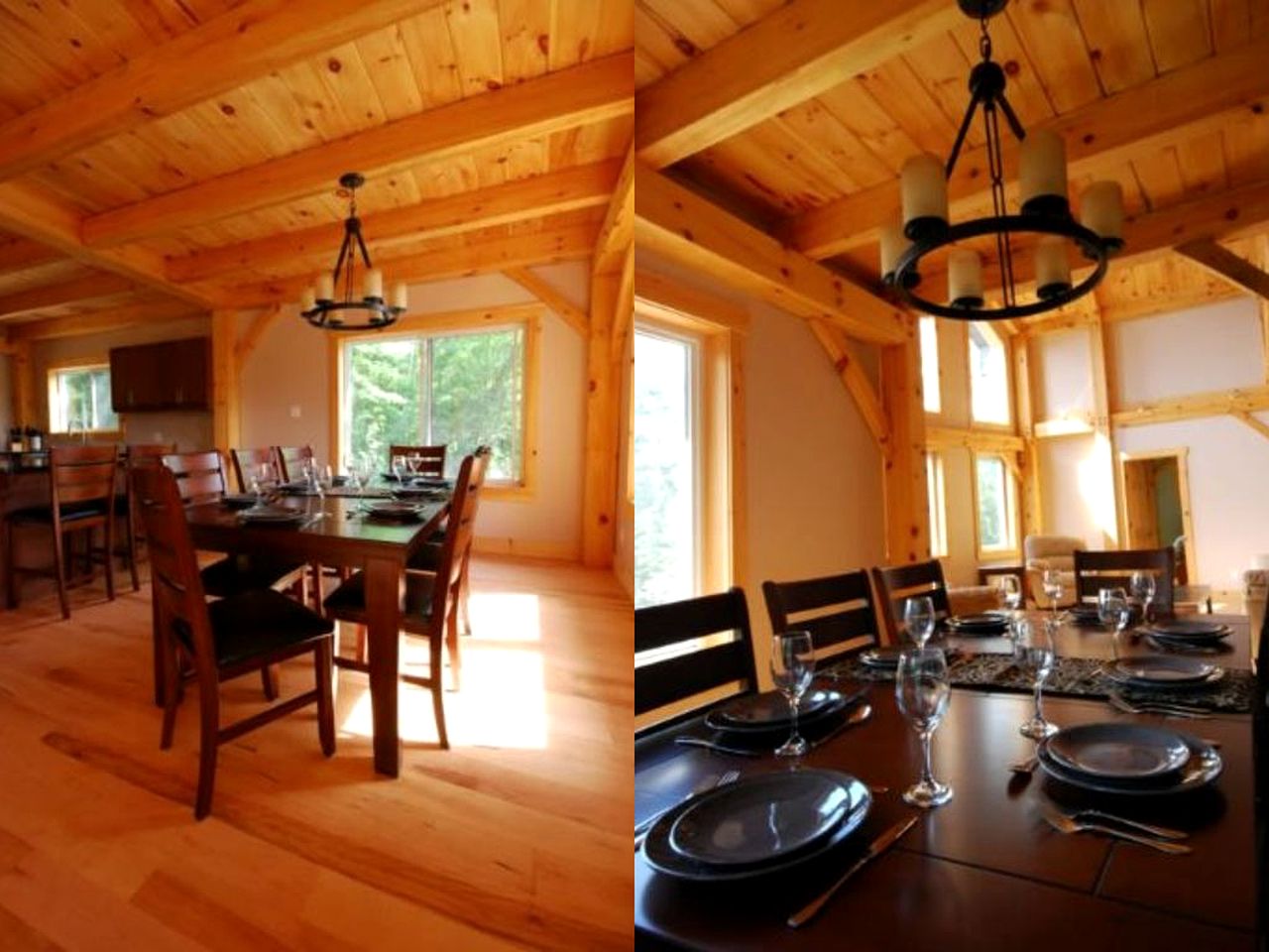 Stately Lakefront Cabin Rental on Chip Lake in Wakefield, Quebec