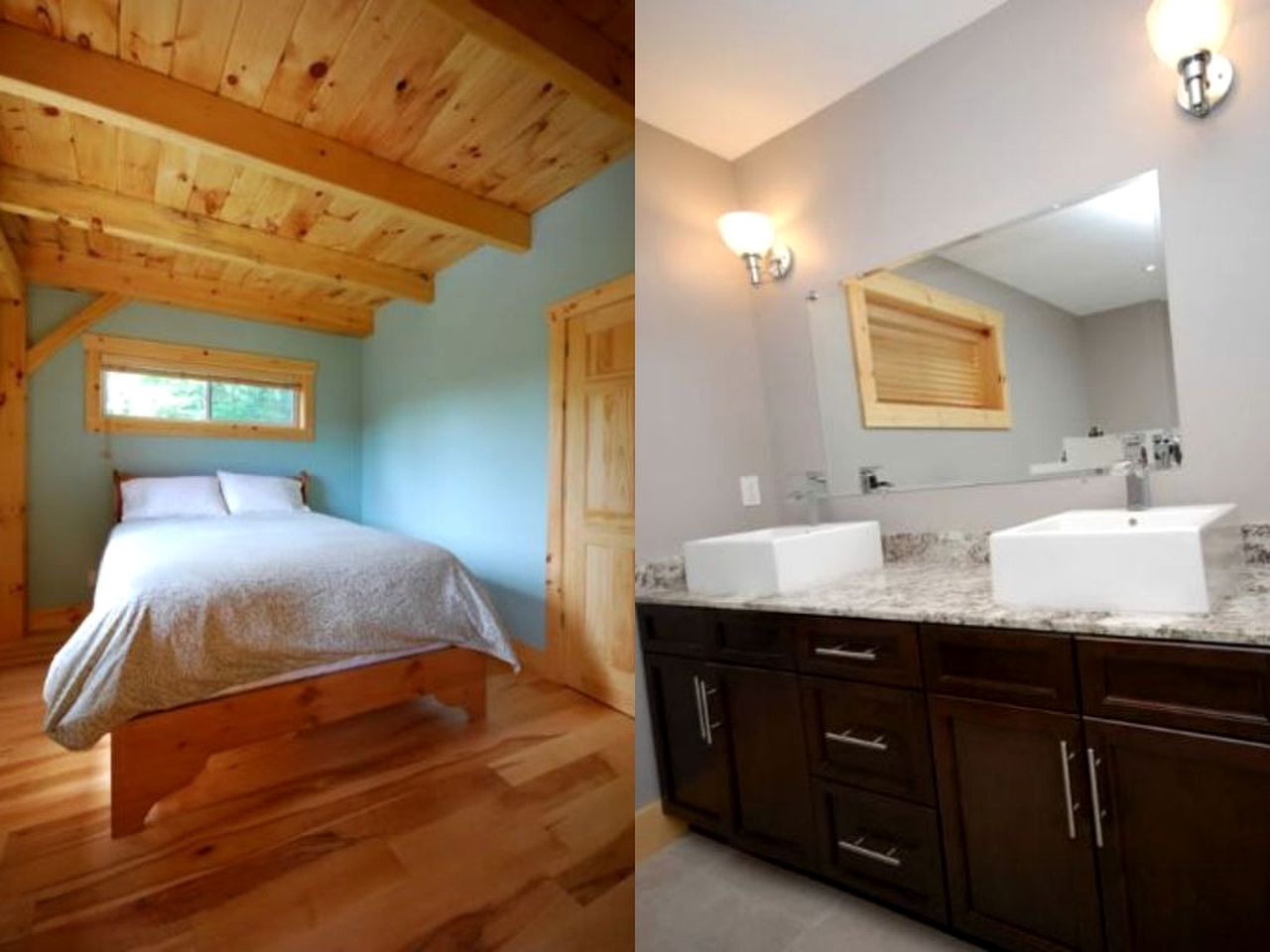 Stately Lakefront Cabin Rental on Chip Lake in Wakefield, Quebec