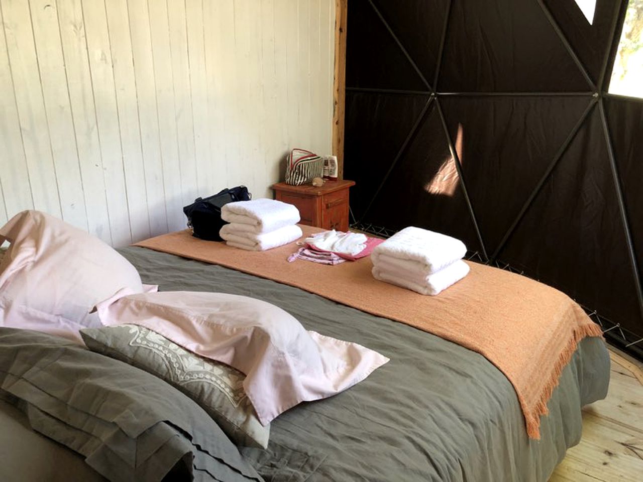Unique Glamping Experience in Bright Dome in Patagonia, Argentina