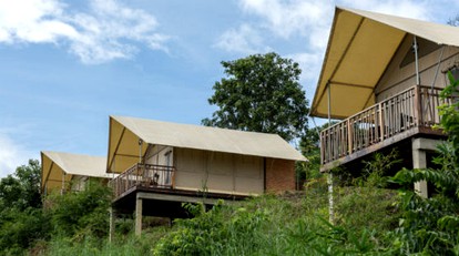 Luxury Tented Cabin with Included Breakfast in Lien Son, Vietnam - Photo 2