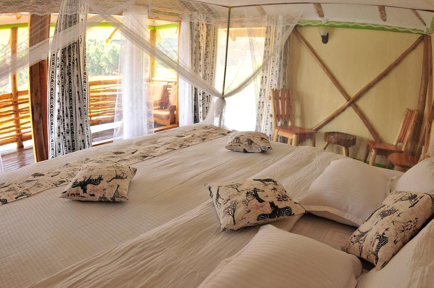 Lakefront Suite at a Unique Glamping Resort on Lake Bunyonyi in Kabale, Uganda