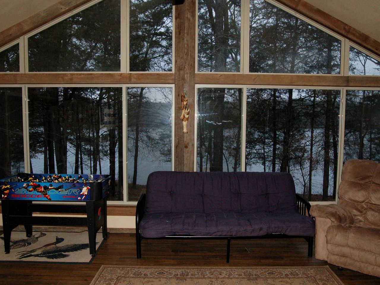 Lakefront Cabin Getaway with Firepit near Ozark National Forest in Scranton, Arkansas
