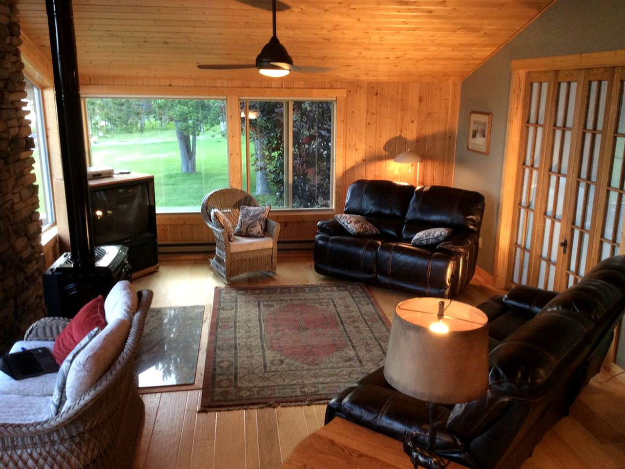 Stunning Lakefront Cabin Rental Just Outside of Yellowstone National Park in Montana