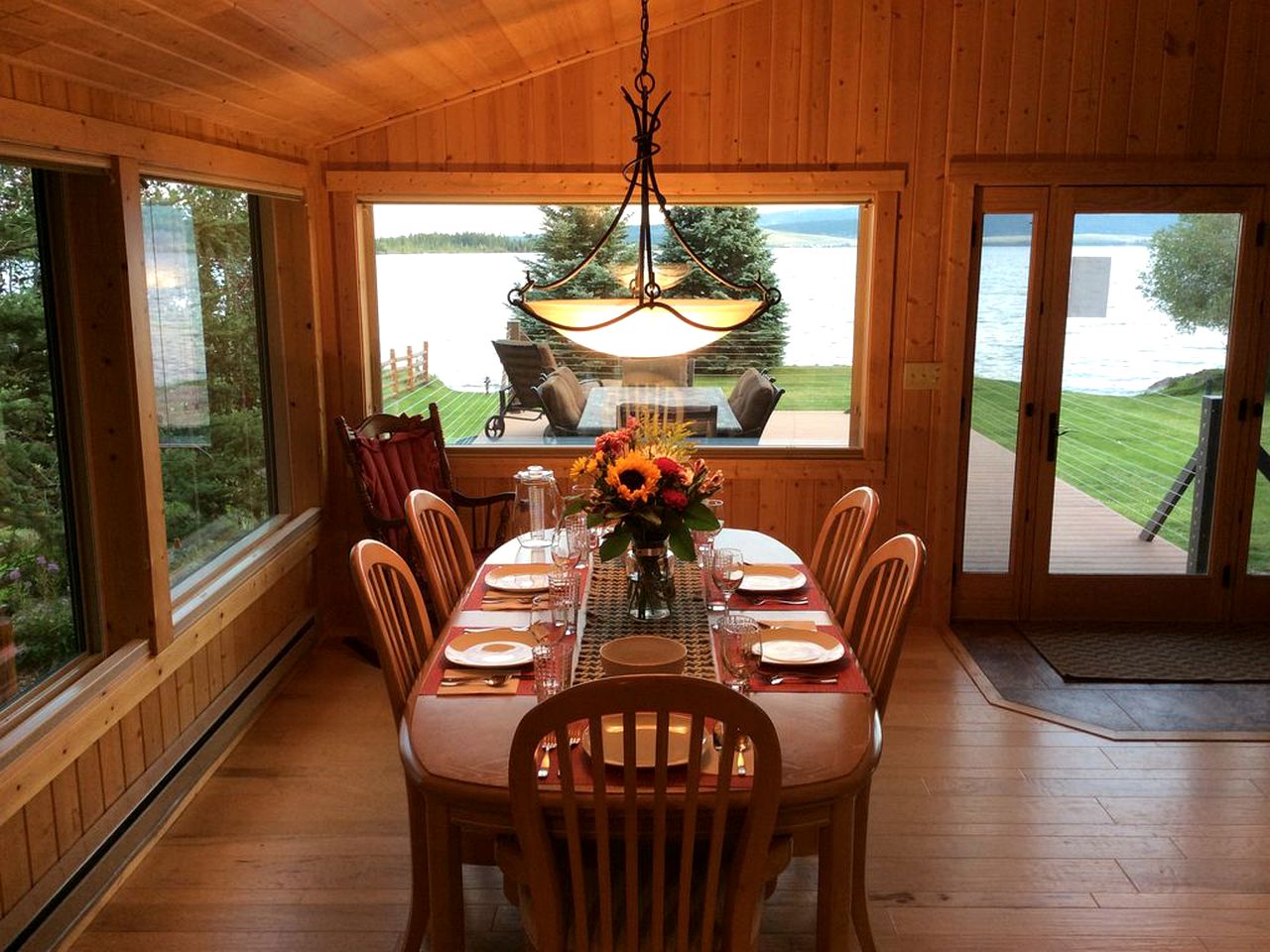 Stunning Lakefront Cabin Rental Just Outside of Yellowstone National Park in Montana