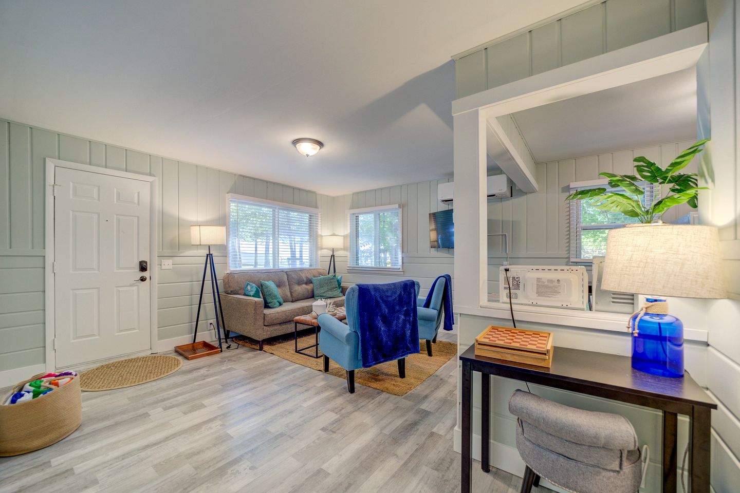 Lake Michigan Retreats in this Charming Cabin Rental with Fire-Pit