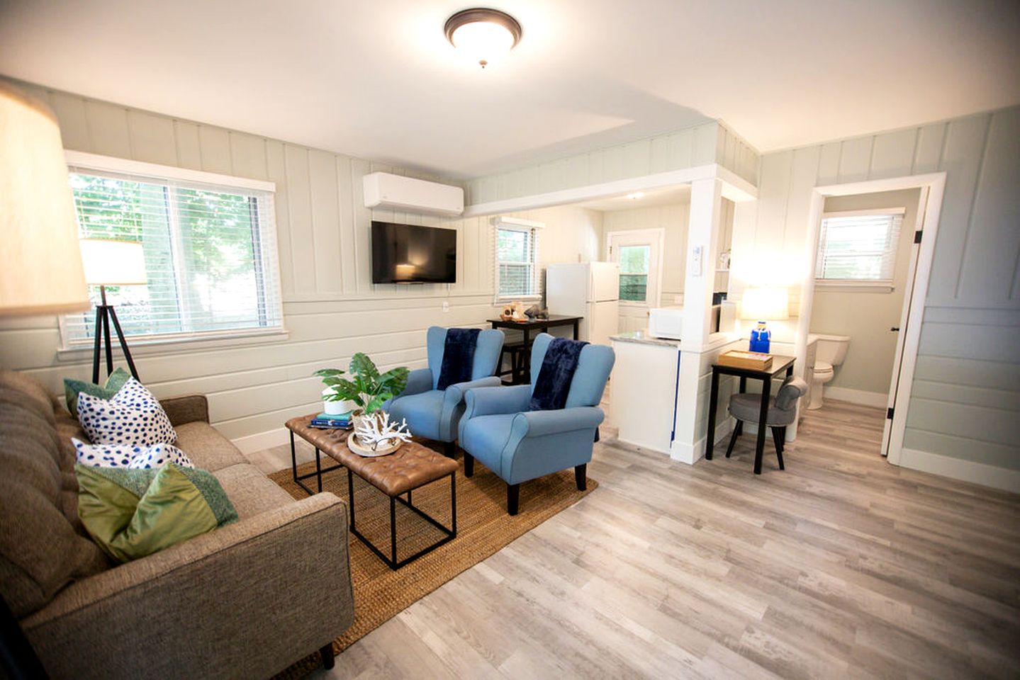 Lake Michigan Retreats in this Charming Cabin Rental with Fire-Pit