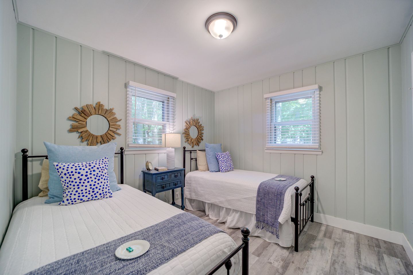 Lake Michigan Retreats in this Charming Cabin Rental with Fire-Pit