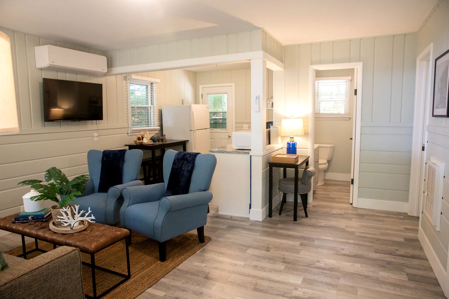 Lake Michigan Retreats in this Charming Cabin Rental with Fire-Pit