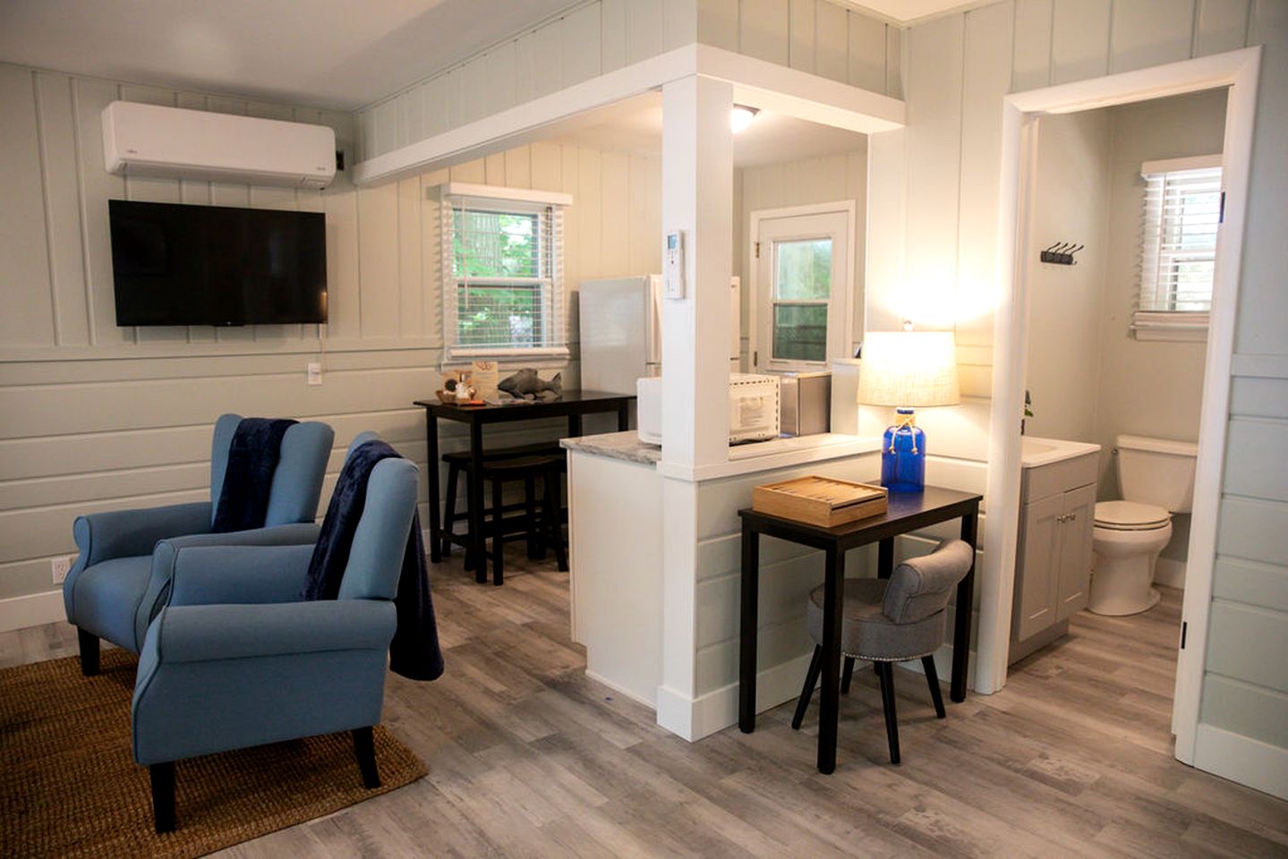 Lake Michigan Retreats in this Charming Cabin Rental with Fire-Pit