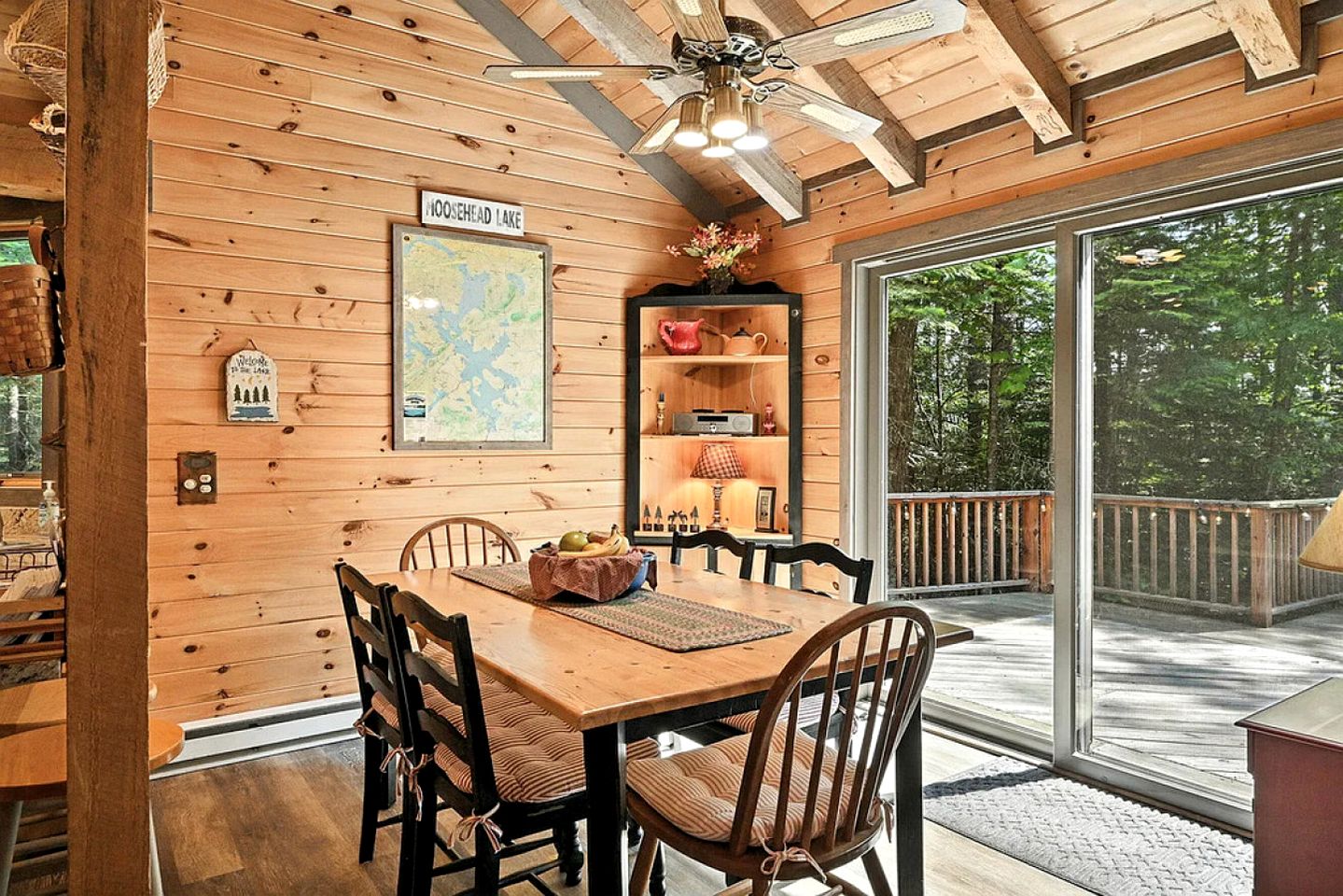 Scenic Lakefront Escape with Spacious Deck & Nature Views in Greenville, Maine