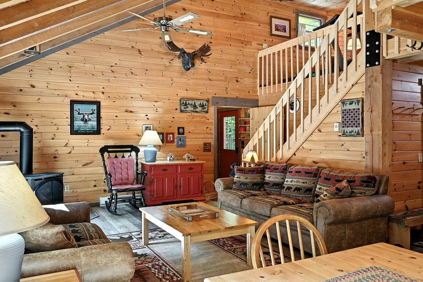 Scenic Lakefront Escape with Spacious Deck & Nature Views in Greenville, Maine