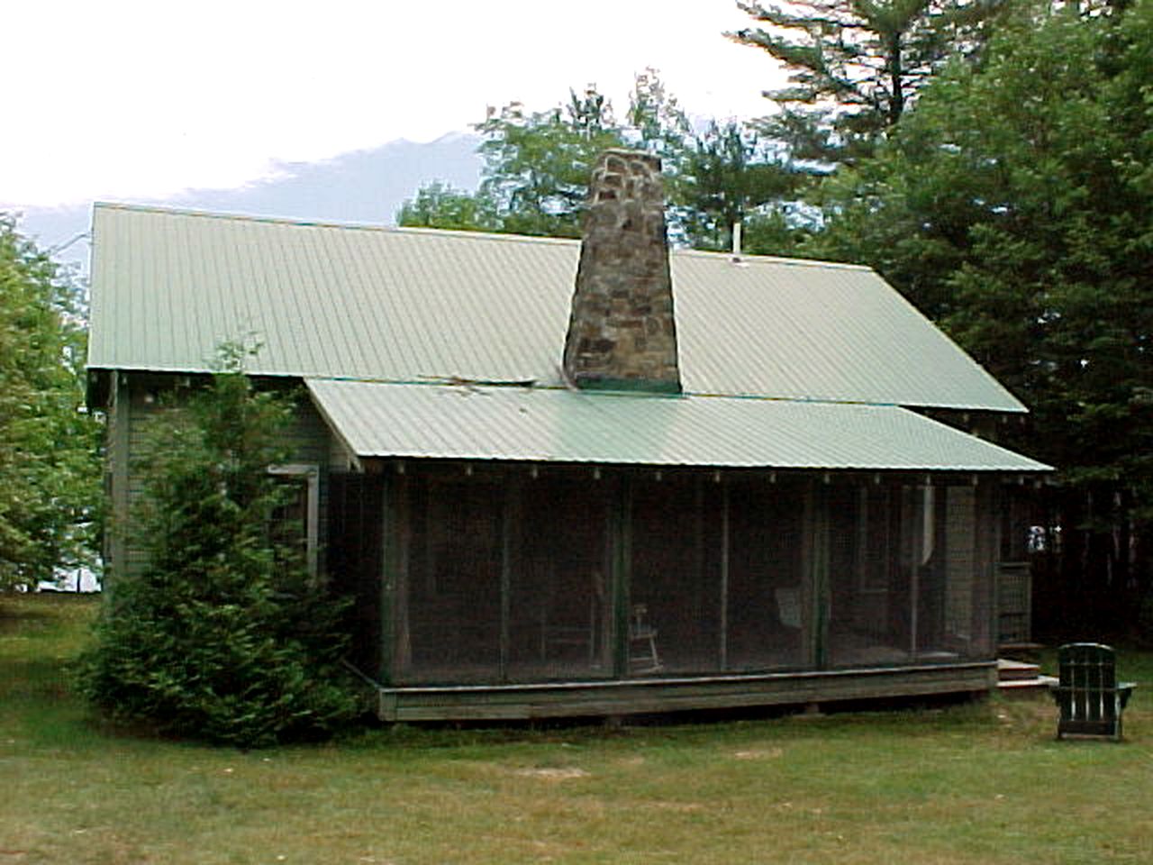 Nestled Camping Cabin Rental Overlooking Lake near Glens Falls, New York