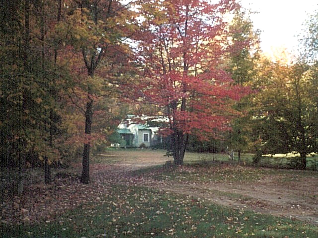 Secluded Group Rental in the Woods with Stone Fireplace near Plattsburgh, New York