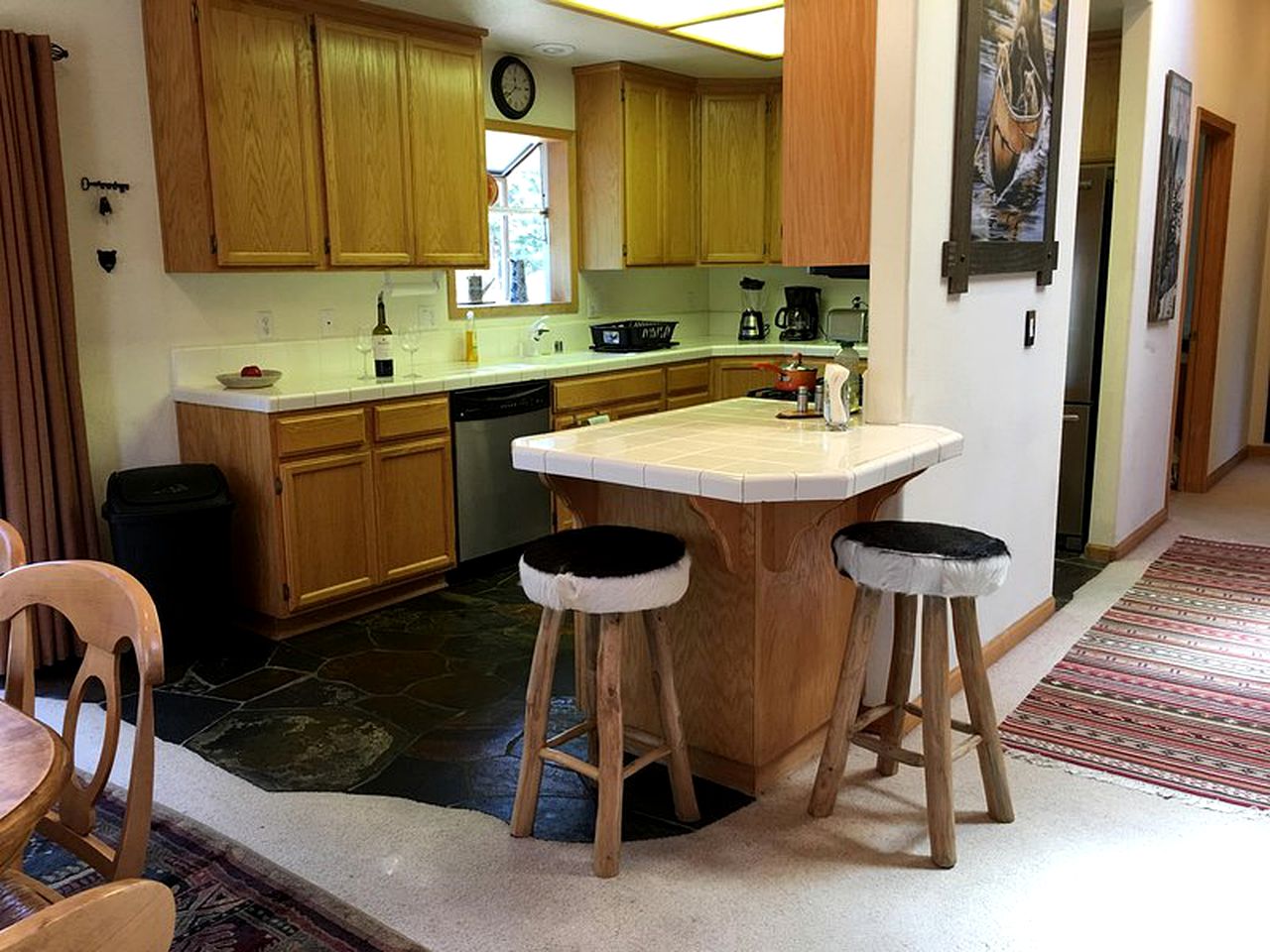 Stately Forest Cabin for Eight Guests near Kings Beach on Lake Tahoe, California