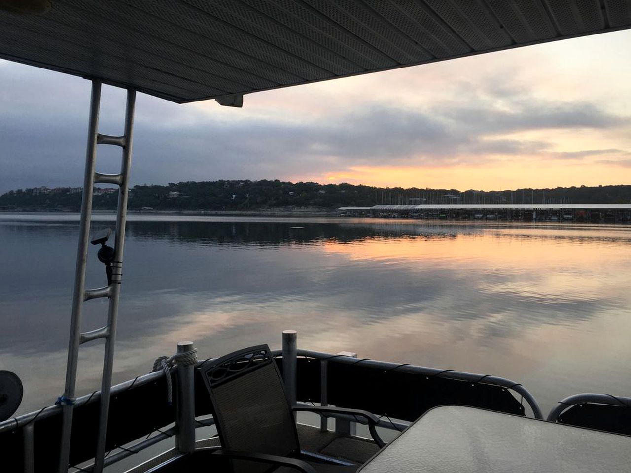 Family-Friendly Houseboat Rental in a No-Wake Cove on Lake Travis, Texas