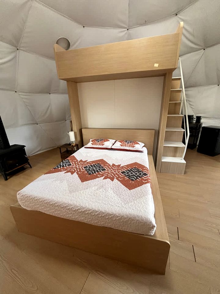 Tranquil Glamping Dome with Scenic Nature Views near Denison, Texas