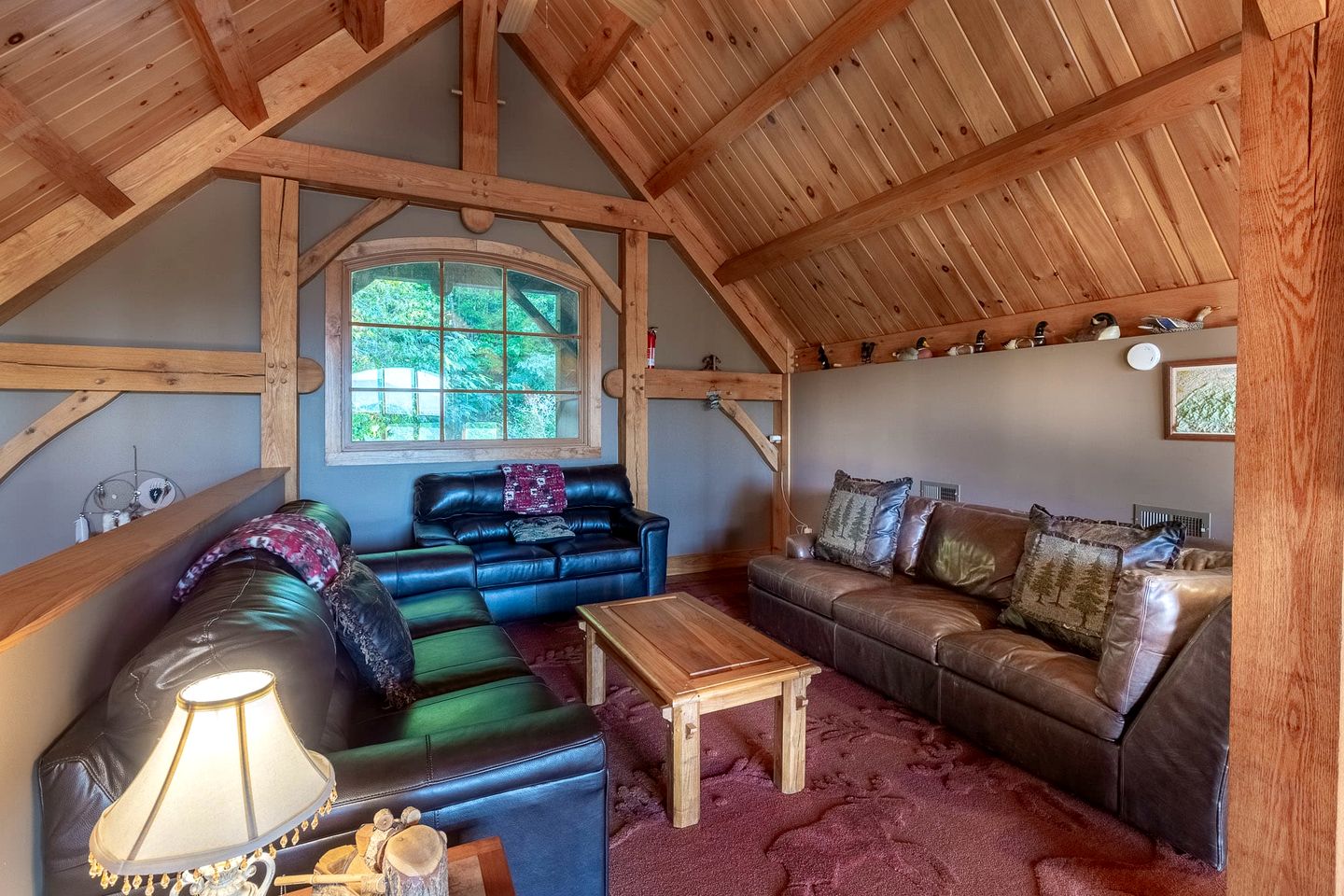 Luxury Timber Frame Cabin with Lake Views & Private Trails near Fontana Lake and Bryson City, NC