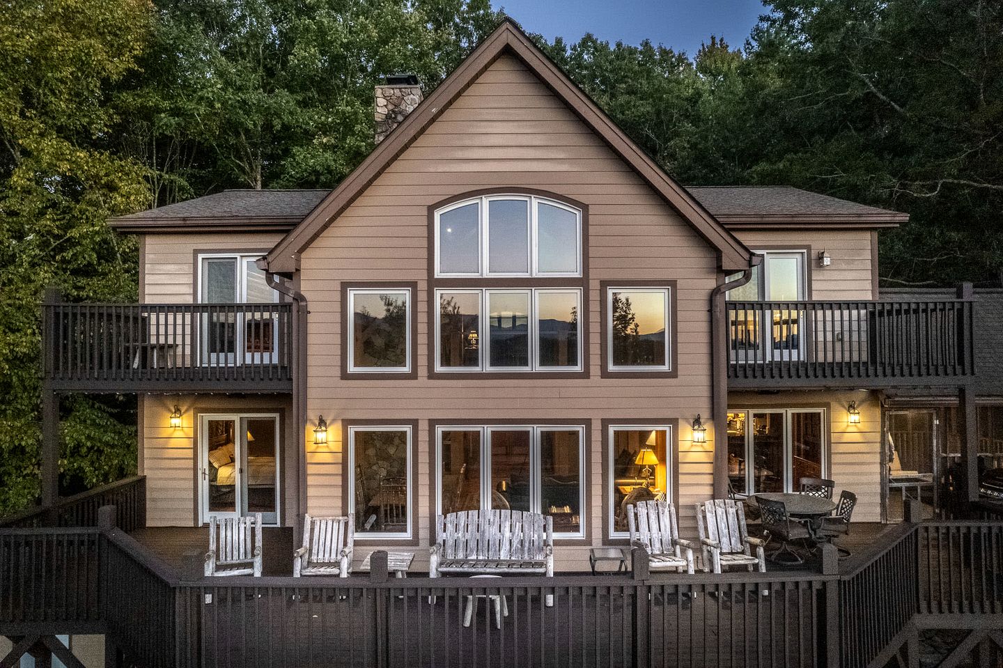 Luxury Timber Frame Cabin with Lake Views & Private Trails near Fontana Lake and Bryson City, NC