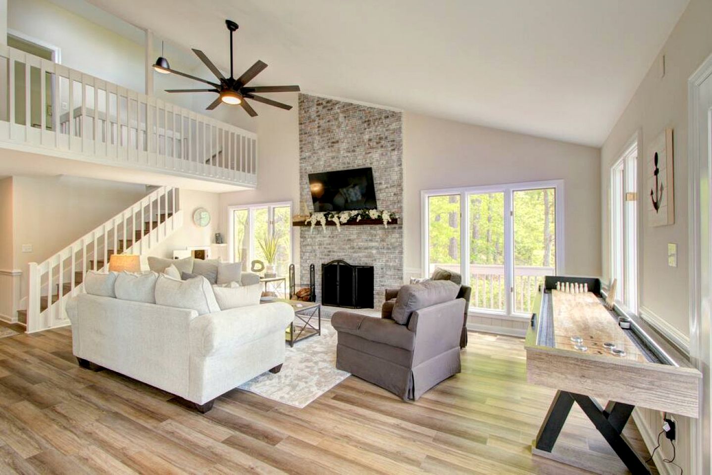 Embrace Nature in this Lakefront Cottage with Fire Pit in Charlotte, North Carolina